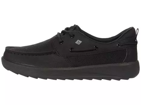 Топсайдеры Sperry Kids Fairwater Plushwave (Little Kid/Big Kid), черный