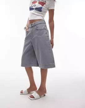 Topshop – сиренево-серые шорты