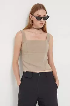 Топы Abercrombie & Fitch, бежевый