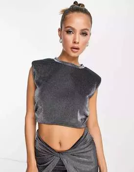 Топы цвета металлик AllSaints Mika