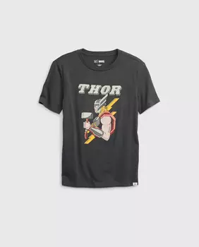 Тор рисует футболку мальчика Gap, черный