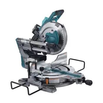 Торцовочная пила аккумуляторная Makita LS004GM201 + две батареи 4.0Ah