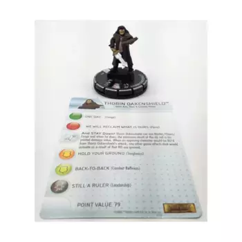 Торин Дубощит #010 (C), HeroClix - The Hobbit - The Desolation of Smaug - Singles