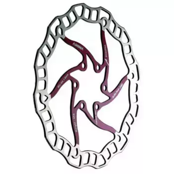 Тормозной диск Ashima Aro 08, красный