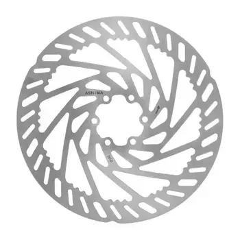 Тормозной диск Ashima Aro-27 6B E-Bike, серебряный