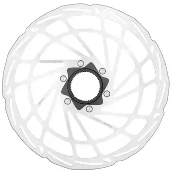 Тормозной диск Jagwire Sport SR1 Center Lock, серебряный