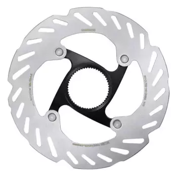 Тормозной диск Shimano RT-CL700 CenterLock Ext Ice Tech 140 mm, серебряный