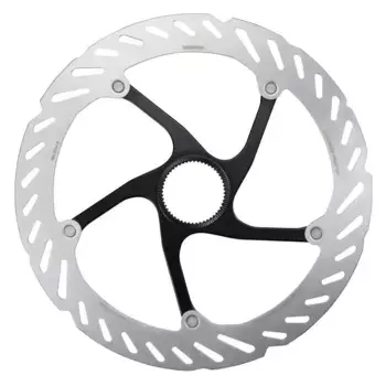 Тормозной диск Shimano RT-CL700 CenterLock Inter Ice Tech 203 mm, серебряный