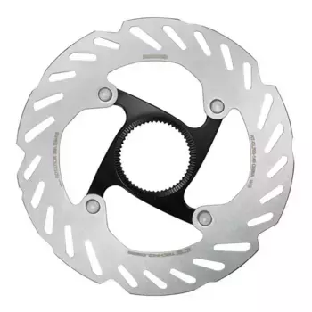 Тормозной диск Shimano RT-CL700 CenterLock Inter Ice Tech 140 mm, серебряный