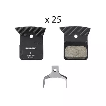 Тормозные колодки Shimano L05A-RF Resin Pad W/ Fin (L05A-RF)