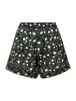 Toronjil Perla Широкие шорты с цветочным принтом Agua By Agua Bendita, многоцветный