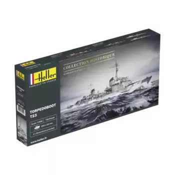 Torpedoboot (Торпедный катер) T23 - Историческая коллекция, Historical Model Kits (1:400) (Heller Models)