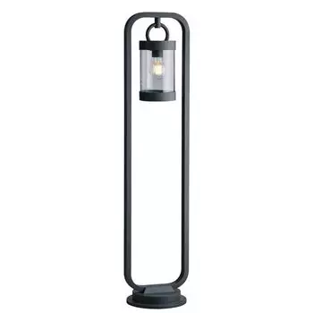 Торшер, ALU, антрацит, высота 100 см etc-shop, серый