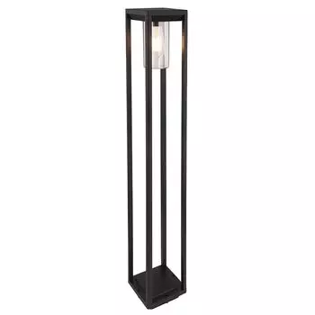 Торшер, ALU, черный матовый, прозрачный, H 100 см etc-shop