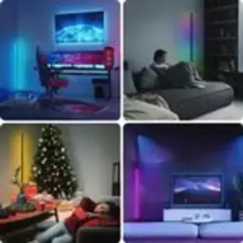 Торшер ANSMANN, черный