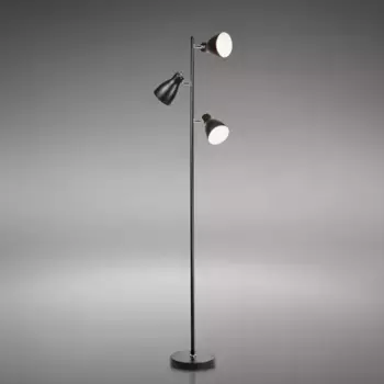 Торшер B.K.Licht 22,00 см, Рост: 166,50 см., черный
