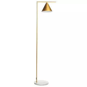 Торшер Beliani, 28x35x155 см, золотой