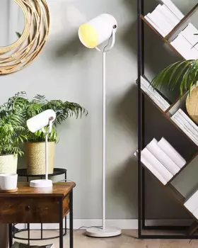 Торшер Beliani, белый