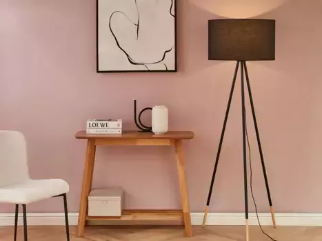 Торшер Beliani, черный