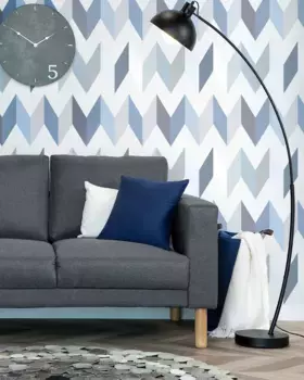 Торшер Beliani, черный