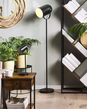 Торшер Beliani, черный