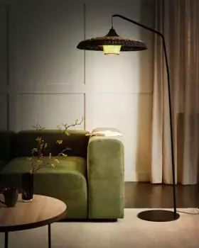 Торшер Beliani, черный