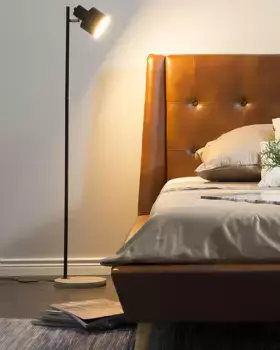 Торшер Beliani, черный