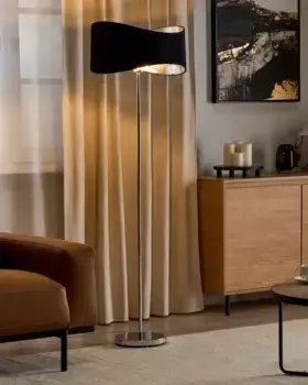 Торшер Beliani, черный