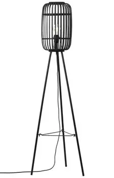 Торшер Brilliant Woodrow, черный