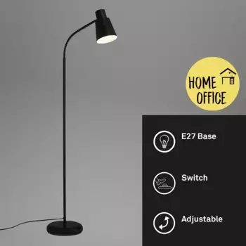 Торшер Briloner, черный