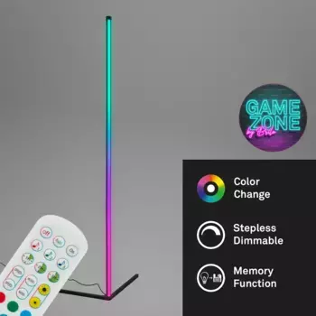 Торшер Briloner, черный