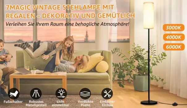 Торшер CMYBabee, черный