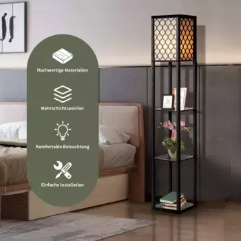 Торшер Dreamade, черный