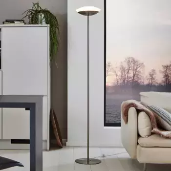 Торшер EGLO, серебряный