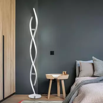 Торшер Etc-shop, серебряный