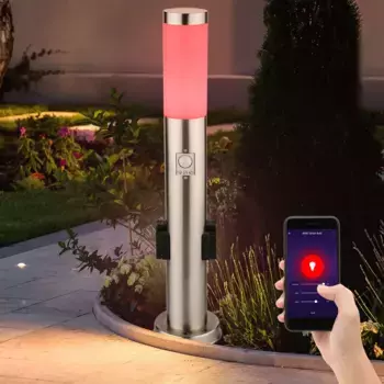 Торшер Etc-shop, серебряный