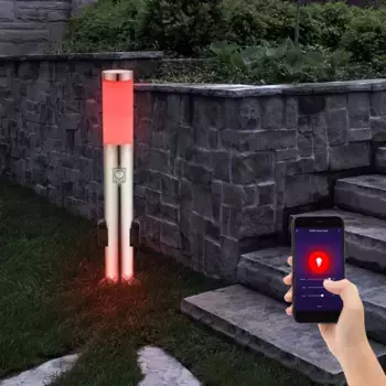 Торшер Etc-shop, серебряный