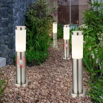 Торшер Etc-shop, серебряный