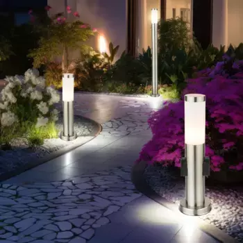 Торшер Etc-shop, серебряный