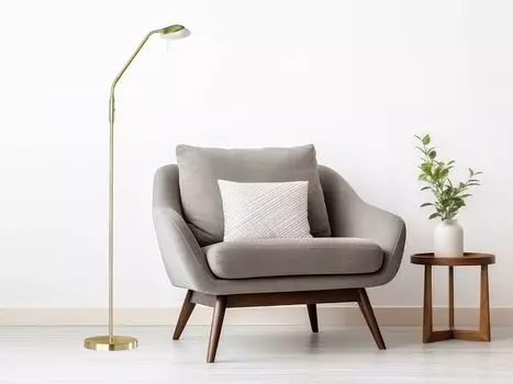 Торшер Fischer & Honsel Pool - металл цвета латуни Fischer & Honsel Leuchten