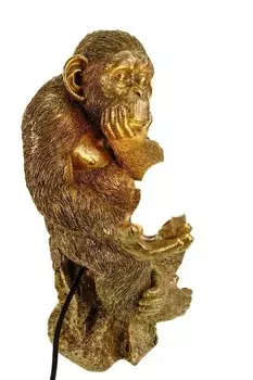 Торшер Formano Chimpanzee настольный и торшер E27 Max 40W золотой 41 см