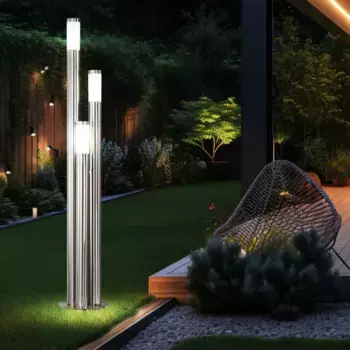 Торшер Globo Lighting, серебряный