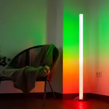 Торшер Globo, серебряный