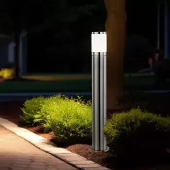 Торшер Globo, серебряный