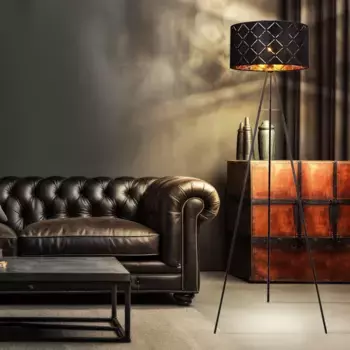 Торшер Globo, золотой