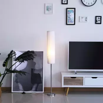 Торшер HOMCOM, белый