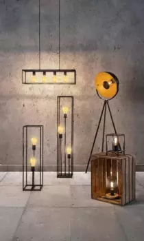 Торшер HPI Home Product Import GmbH, черный