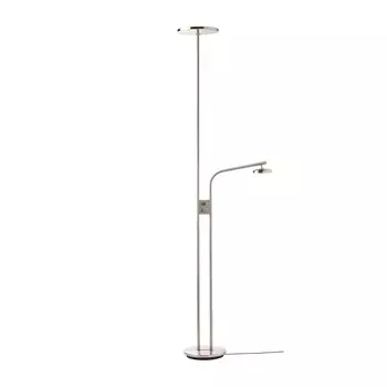 Торшер Ikea Isjakt, серебряный