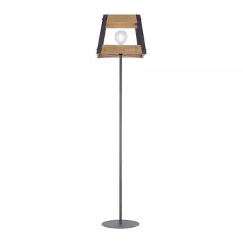 Торшер JUST LIGHT CRATE Декоративный торшер в современном деревенском стиле для жилых помещений из натурального дерева, например, гостиной, столовой, спальни 15723-79