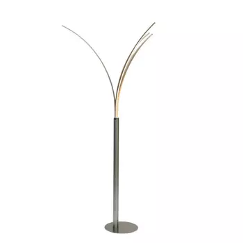 Торшер KOSILUM, 58x58x180 см, никельной